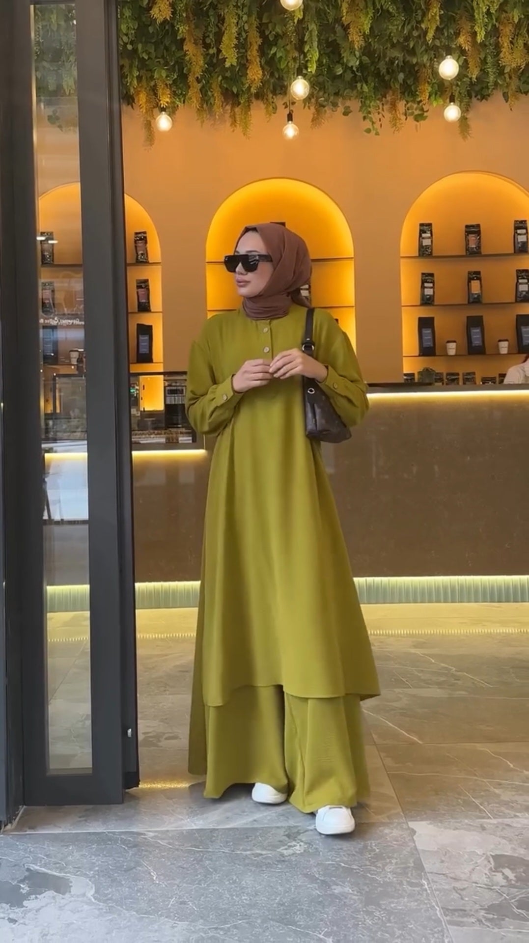 Ladies Long Shirt & Loose Trouser | Casual Outfit