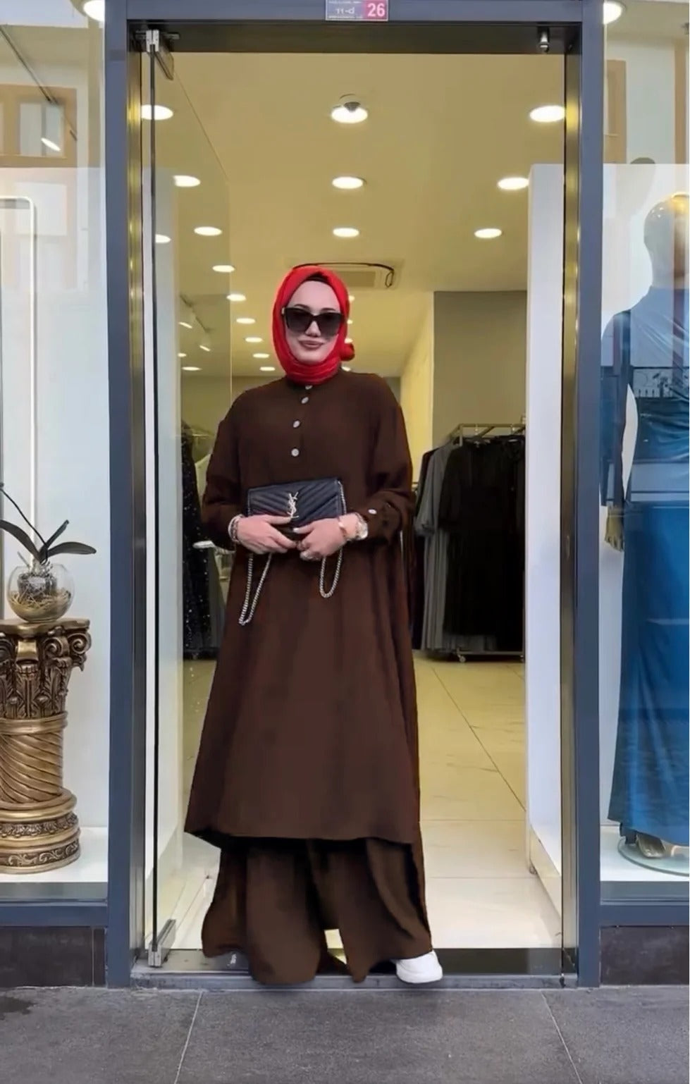 Ladies Long Shirt & Loose Trouser | Casual Outfit