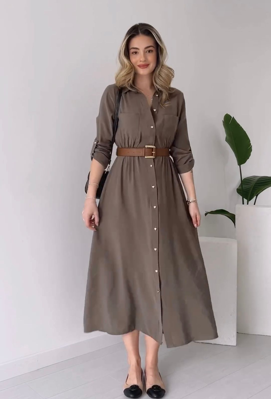 Women's Frock Long Shirt | Chic Fashion Outfit - Malabis