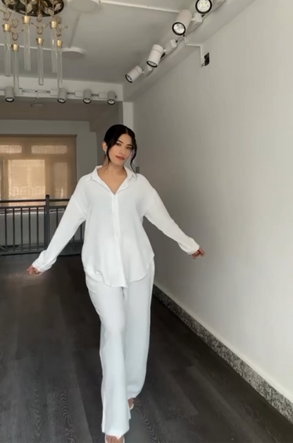 Women's Shirt & Loose Trouser | Loose Shirt & Trouser | Luxi Wears