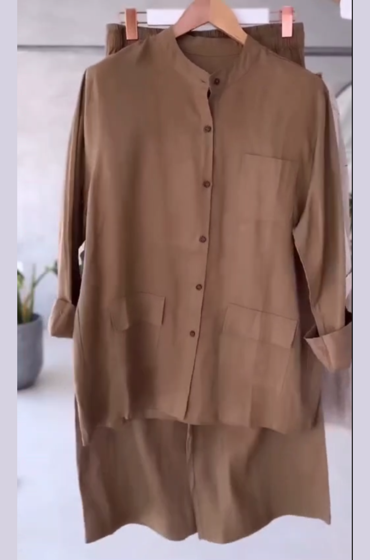 Women's Shirt & Plazo Set