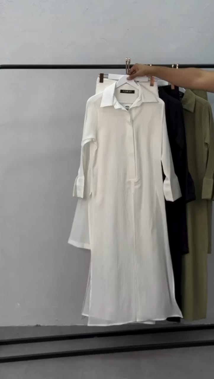 Women Stylish Coat Set | Long Shirt Outfit Set | Luxi Wears