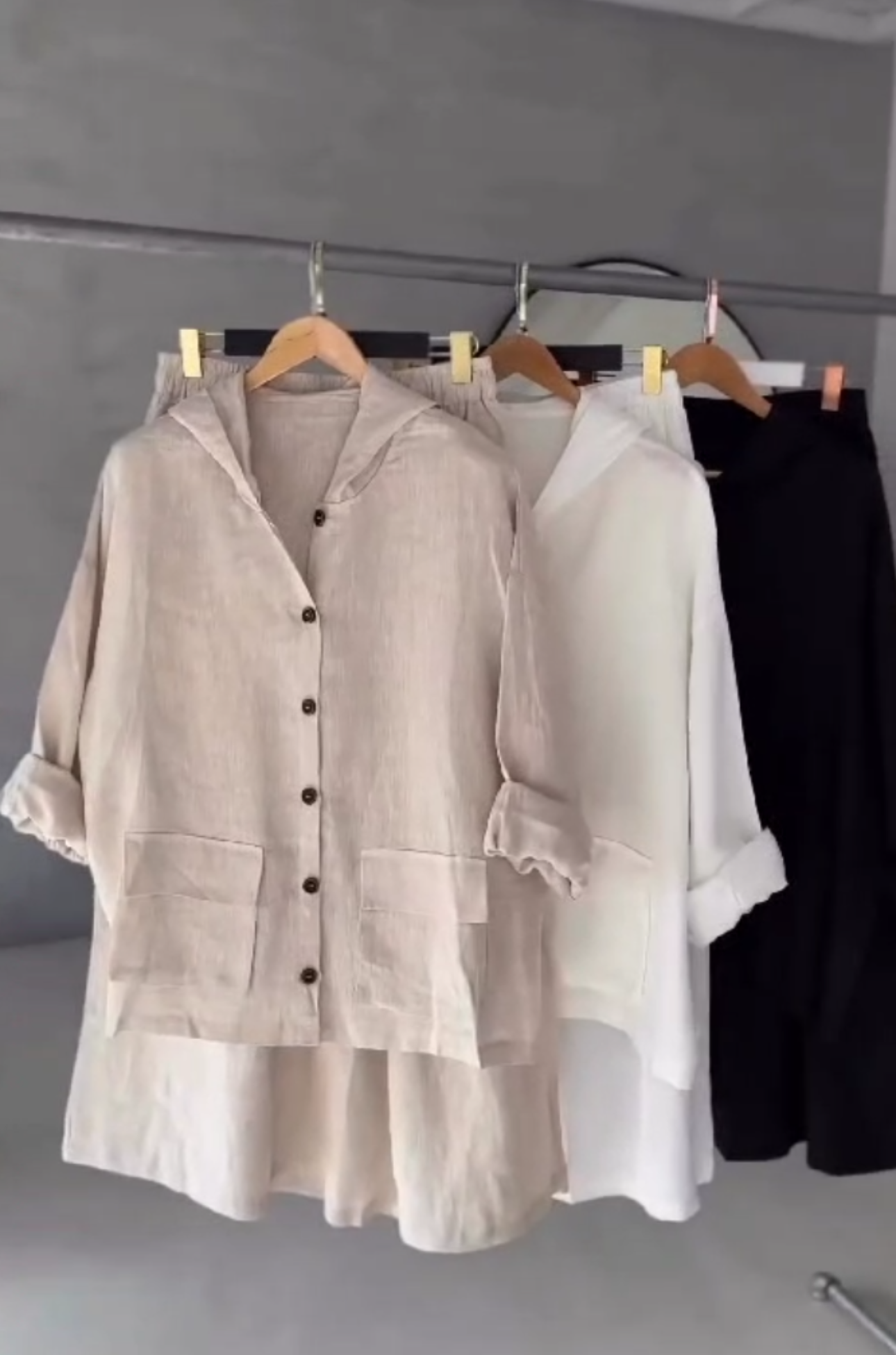 Women's Shirt & Loose Plazo Set