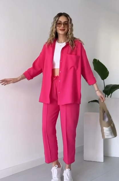 Women's Poly Cotton Set | Poly Cotton Women's Suit | Luxi Wears