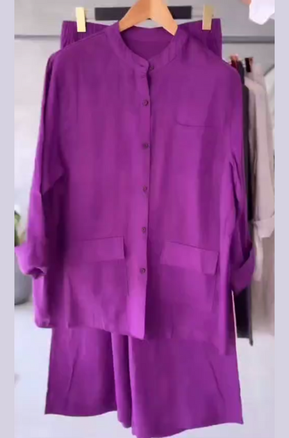 Women's Shirt & Plazo Set