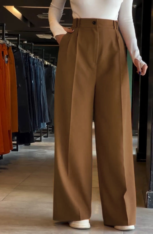 Ladies Wide Leg Pant | Elegant Summer Wear - Malabis 