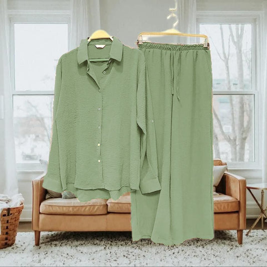 Women's Shirt Plazo Outfit | Chic Summer Set - Malabis 