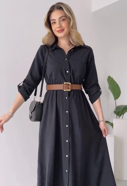 Women's Frock Long Shirt | Chic Fashion Outfit - Malabis