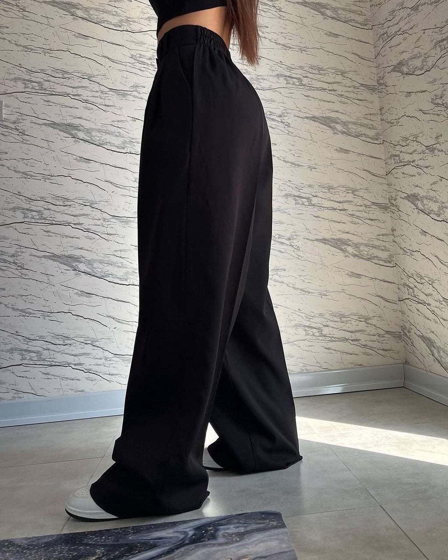 Women Wide Leg Trouser | Stylish Summer Pants - Malabis