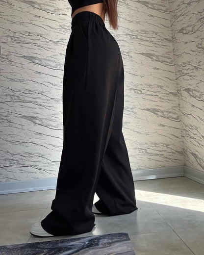 Women Wide Leg Trouser | Stylish Summer Pants - Malabis